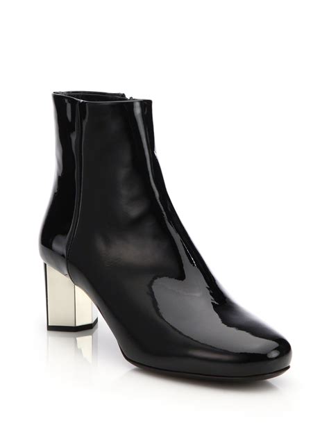 prada high heeled boots|prada genuine leather boots.